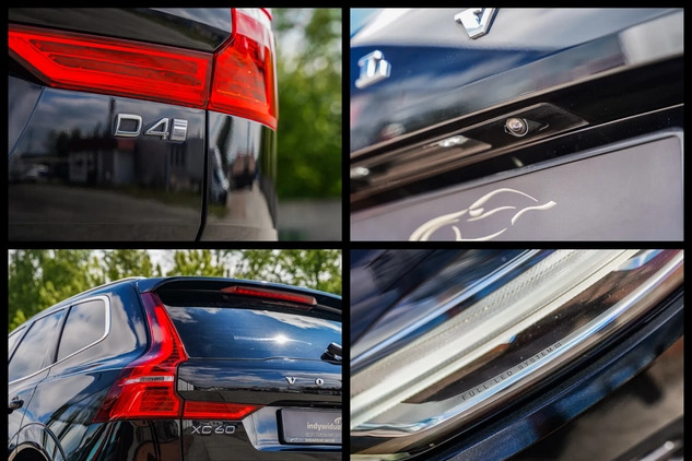 Volvo XC 60 cena 127900 przebieg: 152000, rok produkcji 2019 z Kobylin małe 781